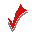Animated drawing of a checkmark appearing