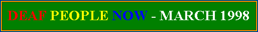 Deaf People Now Banner